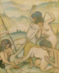 A morte de Orfeu, 1914