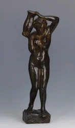 Mulher com um jarro, estudo, 1914