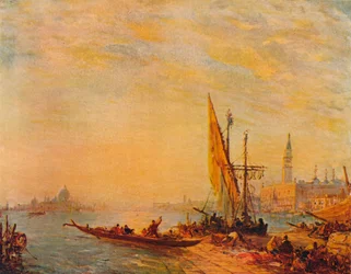 Entrada para o Grande Canal, Veneza, c1875