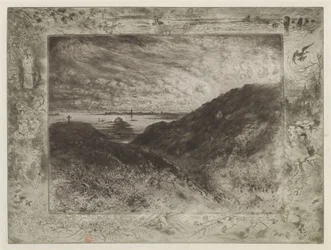 O penhasco: Baía de Saint-Malo