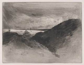 O Penhasco - Baía de Saint-Malo, 1889-90.