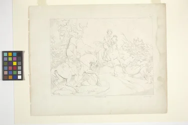 Ilustrações de The Legend Of Sleepy Hollow, Placa 5 (litografia)