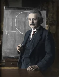 Retrato de Albert Einstein