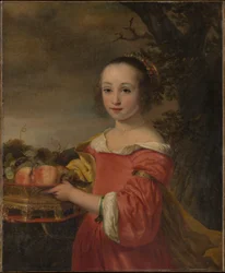 Petronella Elias (1648-1667) com um cesto de fruta