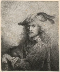 Retrato de um oficial (possível autorretrato do artista?)