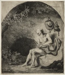 São Jerônimo em Penitência, 1644.