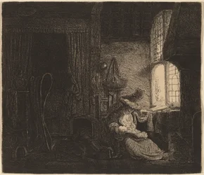A família no quarto