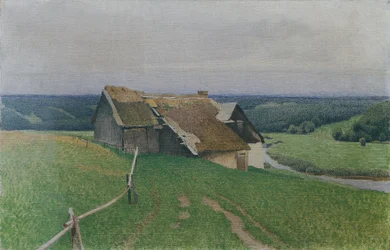 A casa na colina