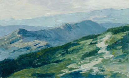 Montanhas gigantes (do portfólio "16 Vistas de Paisagens Checas 