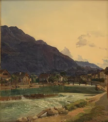 O Traun perto de Ischl