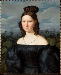 Retrato de uma jovem mulher