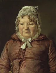 Retrato da mãe do capitão von Stierle-Holzmeister, c. 1819