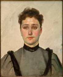 Retrato de uma jovem mulher