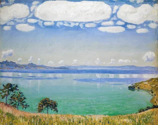 Lago Genebra, visto de Chexbres, 1905.