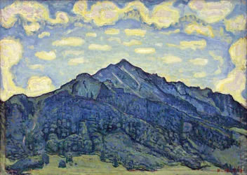 Paisagem dos Alpes Suíços