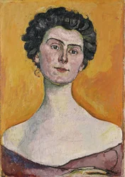 Potrait de Clara Pasche-Battié, 1914