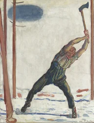 O lenhador, 1910