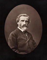 Giuseppe Verdi Compositor italiano, 1813-1901, c. 1872.