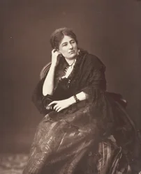 Juliette Lamber, [escritora feminista francesa], c. 1876.