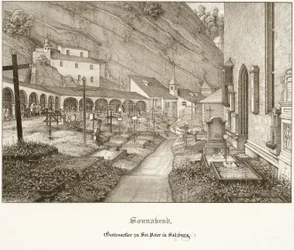Sábado: Cemitério de São Pedro em Salzburgo