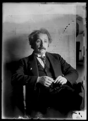 Fotografia de Albert Einstein (1879-1955)