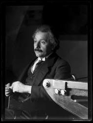 Fotografia de Albert Einstein (1879-1955)