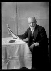 Fotografia de Sigmund Freud (1856-1939)