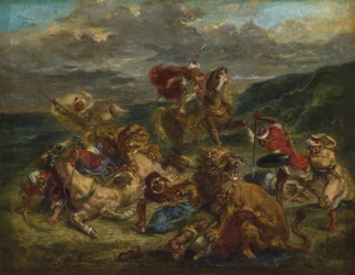 Caça ao Leão, 1860-61