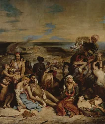 Cenas do Massacre de Chios, 1822