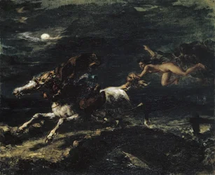 Tam O&39;Shanter Perseguido pelas Bruxas, 1849