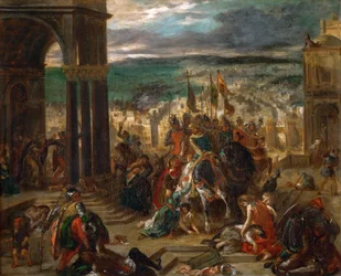 A entrada dos cruzados em Constantinopla