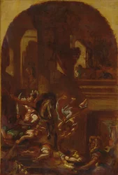 A Expulsão de Heliodoro do Templo, c.1857
