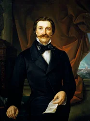 Conde Carlo Coronini por Ferdinando Bassi (1819-1883)