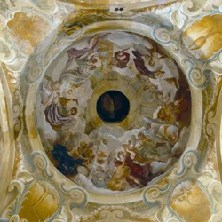 Cúpula pintada, 1685-86