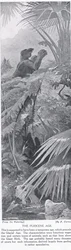 A era do Plioceno, ilustração da "História das Nações de Hutchinson", c.1910