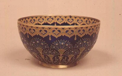 Taça Plique-a-jour, Paris, c.1893 (prata-dourada e esmalte)