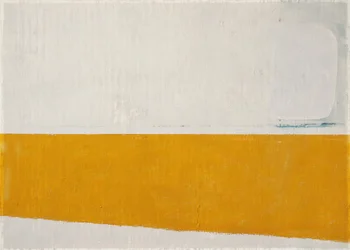 Horizonte amarelo minimalista