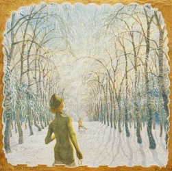 Esplendor de primavera gelada