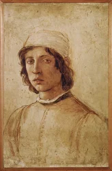 Filippino Lippi, autorretrato ... (fresco)