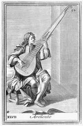Arcileuto, placa XLVII do Gabinete Harmônico, 1722