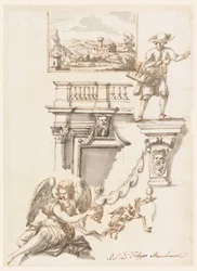 Desenho, Arquitetura e Estudos da Figura, 1750-90