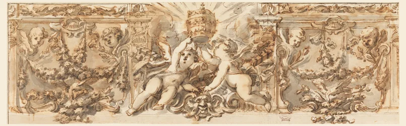 Desenho, Decoração de um Friso, ca. 1770