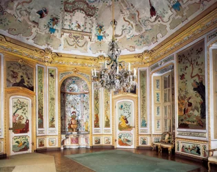 Alojamento de caça de Stupinigi, Turim, Itália, c. 1729 (foto)