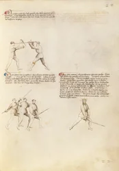 Combate com punhal e espada
