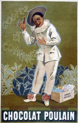 Publicidade do Chocolat Poulain: "Provar e Comparar". Por Fermin Bouisset