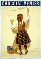 Publicidade francesa para o chocolate 