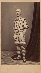 Retrato de um palhaço,c. 1863 (foto)