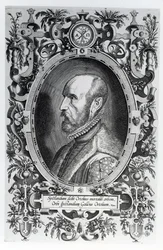 Abraham, frontispício para o Atlas, 1579