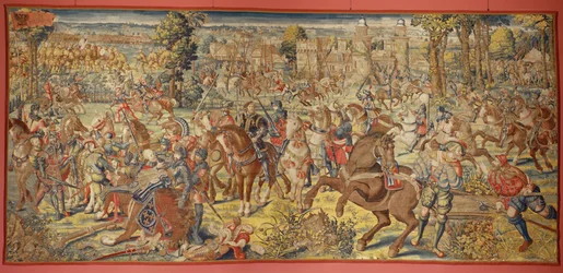 Batalha de Pavia em 1525, A captura de Francisco I, rei de França (tapeçaria)