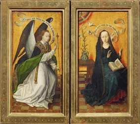 Díptico da Anunciação (pintura sobre madeira)